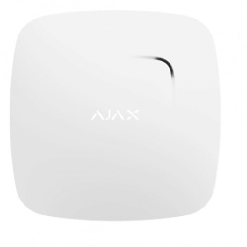 Ajax FireProtect dūmų detektorius (baltas)