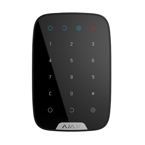 Ajax KeyPad belaidė valdymo klaviatūra (juoda)