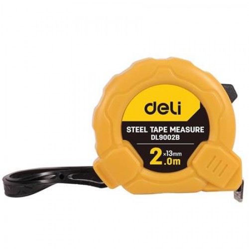 Ruletė 2m/13mm Deli Tools EDL9002B